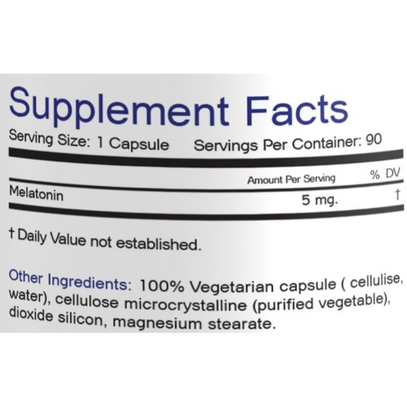 Мелатонін для сну Bionic Formula Melatonin 5 mg 90 Caps | Зображення 1