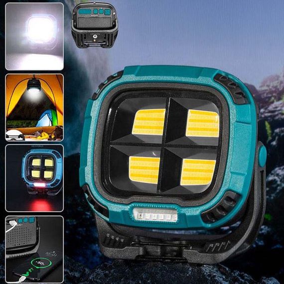 Кемпинговый фонарь с 4 COB и 5 SMD светодиодами с функцией Power bank XC-66 | Зображення 6