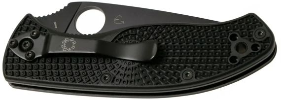 Ніж Spyderco Tenacious Black Blade Lightweight | Зображення 2