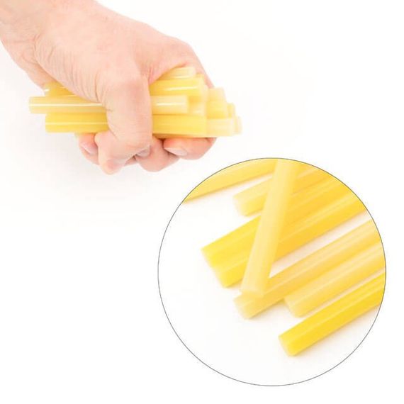 Комплект стрижнів клейових жовтих 11,2*100 мм, 12 од. INTERTOOL RT-1049 | Зображення 1