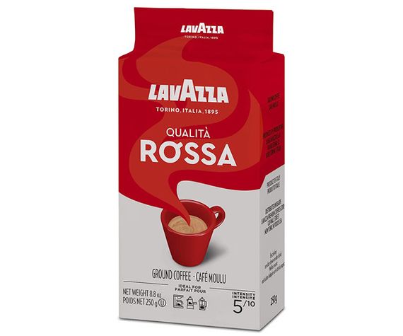 Кава мелена Lavazza Qualita Rossa 250 гр Оригінал Італія Лавацца Росса