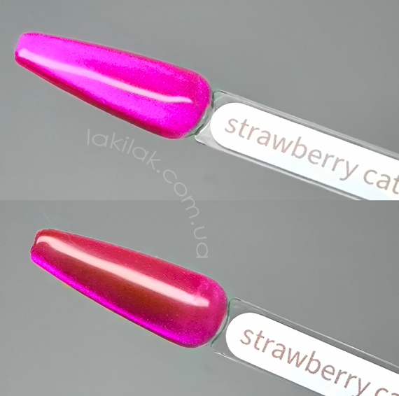 Гель-лак котяче око Gelix Cat Eye Strawberry 8мл