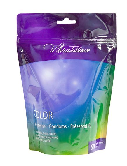 Презервативи - Vibratissimo Color, 50 шт. | Зображення 2