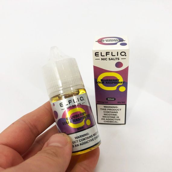 Жидкость ELFLIQ 30 мл 5%. Черника кислая малина (Blueberry Sour Raspberry) | Зображення 4