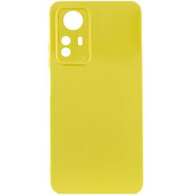 Чехол Silicone Cover Lakshmi Full Camera (A) для Xiaomi Redmi Note 12S Full camera, Жовтий/Flash