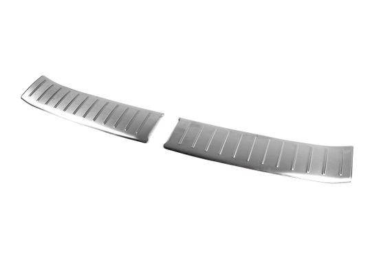 Накладка на задній поріг Carmos (нерж, матовий) для Kia Sportage 2021- рр | Зображення 1