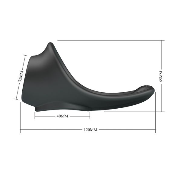 Ерекційне кільце Crazy Bull - Zadok Silicone Cock Ring, BI-210256 Sex Aura | Зображення 6