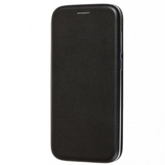 Шкіряний чохол (книжка) Classy для Xiaomi Redmi 6A Слот для визитки, Чорний