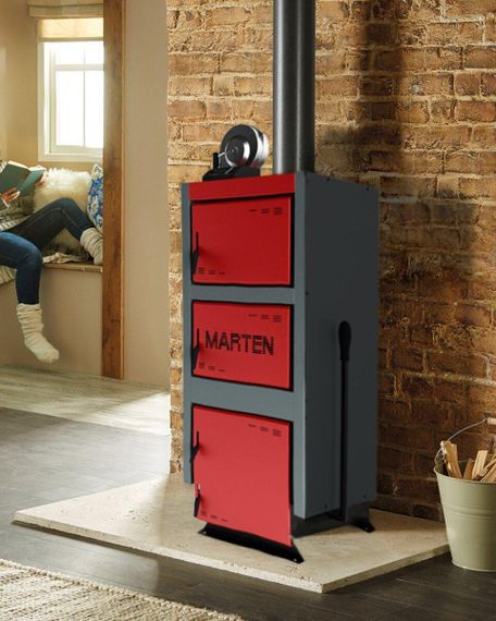 Котел твердопаливний тривалого горіння Marten Comfort MC-80 | Зображення 5