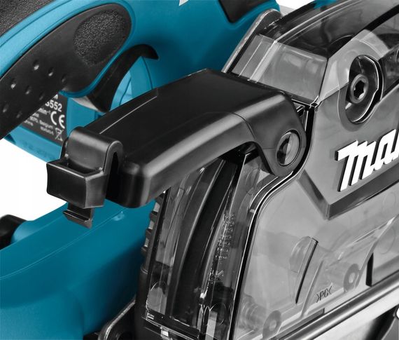 Пила дискова ручна по металу акумуляторна Makita DCS552Z (136 мм, 3600 хв-1, 55.5 мм, LXT, без акумуляторів та зарядного пристрою) | Зображення 4