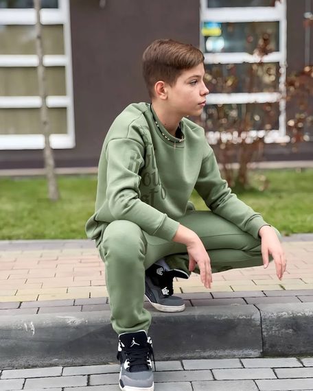 Костюм для хлопчика (підлітковий) Носи своє 140 Зелений (p-12016-132792) | Зображення 8