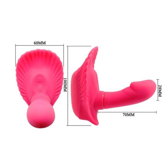 Стимулятор клитора PRETTY LOVE - FANCY CLAMSHELL , BI-014368W Sex Aura | Зображення 5