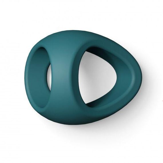 Ерекційне кільце подвійне Love To Love FLUX RING - TEAL ME | Зображення 4