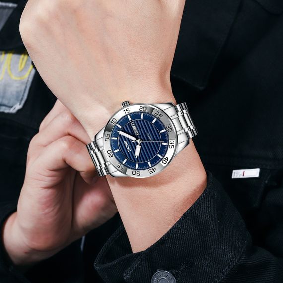 Skmei 9293SIBU Silver-Blue | Зображення 2
