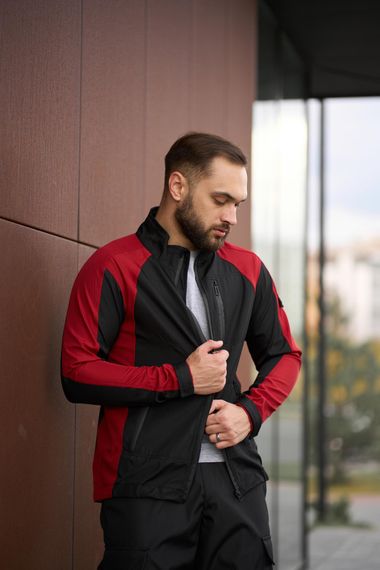 Куртка чоловіча soft shell light "iForce" Intruder червона | Зображення 4