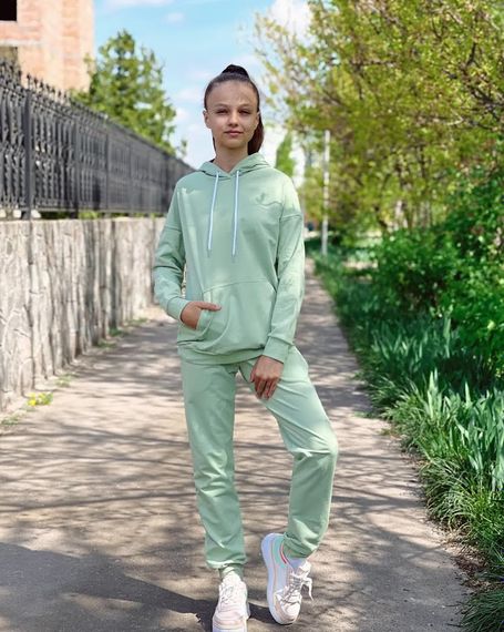 Костюм для дівчинки (підлітковий) Носи своє 158 Салатовий (p-14119-158779) | Зображення 4