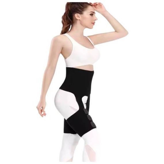 Потяг для схуднення та корекції фігури ADJUSTABLE ONE PIECE WAIST BAND L/XL Чорний