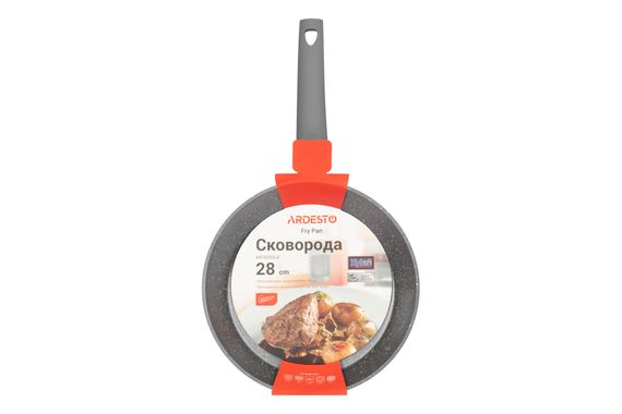 Сковорода Ardesto Gemini Molise 28 см, серый, алюминий (AR1928GLG) | Зображення 1