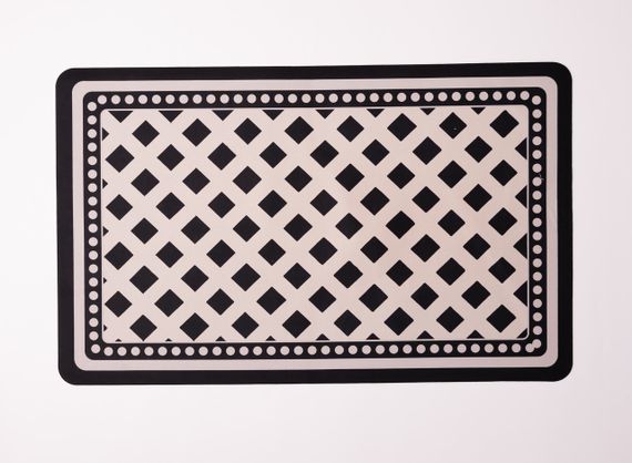 Набір килимків для ванної та туалету Black&White 50*80 / 40*50 см Yiwu HP-42-175 | Зображення 3