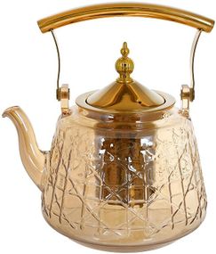 Чайник з янтарного скла Amber (стильний дизайн)