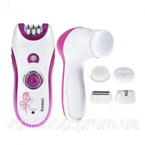 Эпилятор женский многофункциональный 6 в 1 пинцетный Kemei KM-3066
