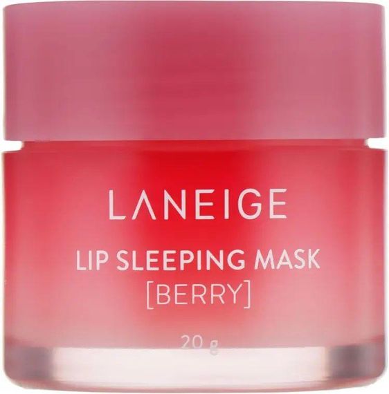 Маска для губ (ягоды) Laneige Lip Sleeping Mask Berry 20g | Зображення 3
