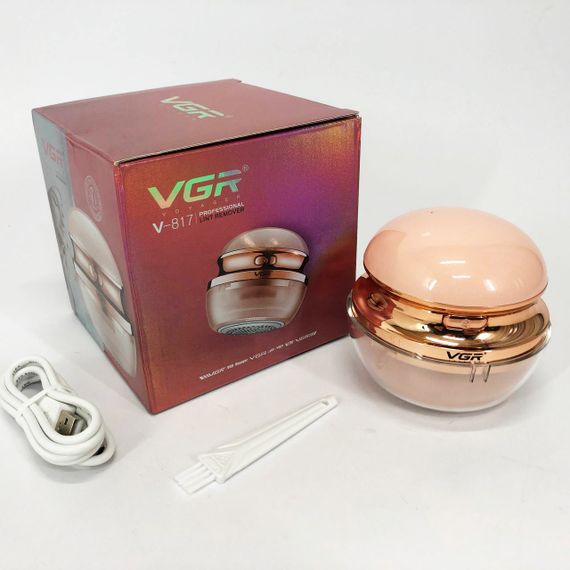 Машинка для видалення катишків VGR V-817, Прилад від катишок на одязі, Машинка для катишок. Колір: рожевий | Зображення 6