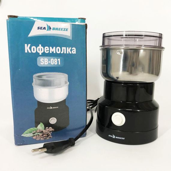 Кофе молка SeaBreeze SB-081 / Измельчитель кофе / Машинка для помола кофе / QL-853 кофемолка профессиональная | Зображення 8