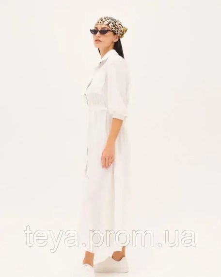 Плаття для жінок колір білий розмір XL FI_001406 | Зображення 1