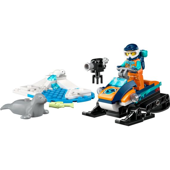 Конструктор LEGO City Арктичний дослідницький снігохід 70 деталей (60376) | Зображення 1