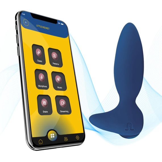 Анальная смарт-вибропробка Adrien Lastic Little Rocket 2.0, 10 режимов, двойной силикон Sex Aura | Зображення 8