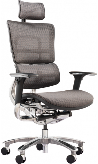 Кресло офисное GT Racer X-801A Gray (W-80) | Зображення 4
