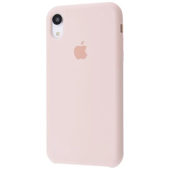 Силіконовий чохол Apple Silicone Case beige для iPhone XR