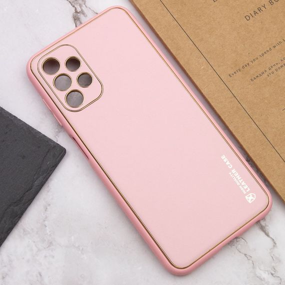 Шкіряний чохол Xshield для Samsung Galaxy A13 4G Рожевий / Pink | Зображення 3