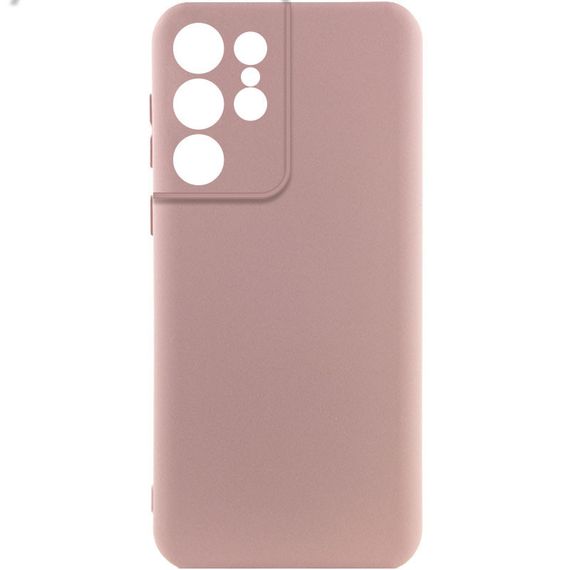 Чехол Silicone Cover Lakshmi Full Camera (A) для Samsung Galaxy S23 Ultra Full camera, Рожевий/Pink Sand