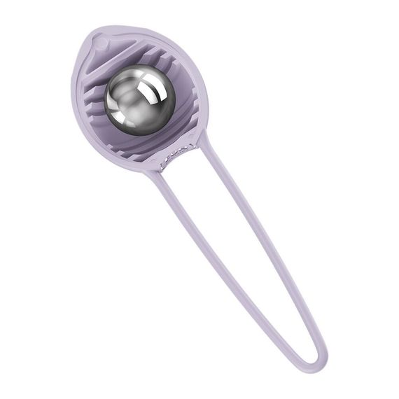 Вагинальный шарик Fun Factory SMARTBALL UNO Purple, одинарный, диаметр 3,6 см, Фиолетовый | Зображення 4