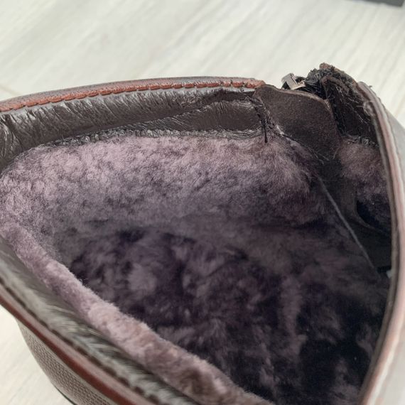 Коричневі черевики шкіряні 41 43 45 розмір. | Зображення 5