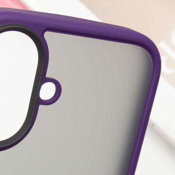 TPU+PC чохол Metal Buttons для Apple iPhone 16 (6.1") | Зображення 5