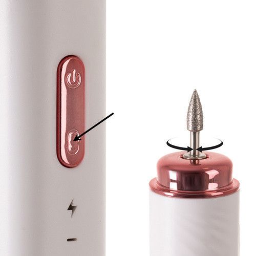 Набор для маникюра и педикюра Beautylushh 25805 6 насадок с кейсом | Зображення 7