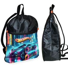 Рюкзак-мешок для школы Хот Вилс "Hot Wheels" детская сумка для обуви и спортивной одежды (01496)