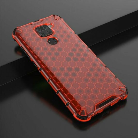 Протиударний чохол Cyberpunk на Xiaomi Redmi Note 9 колір Червоний | Зображення 3