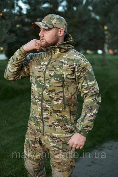 Куртка Soft Shell Y-Tactical мультикам | Зображення 2