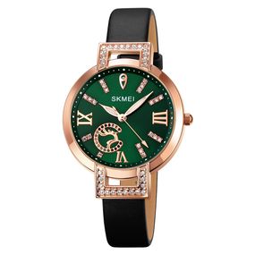 Жіночий годинник Skmei 1977GNBK Green-Black