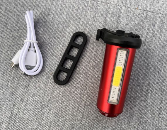 Велосипедная задняя фара мигалка Bike Light 246 вело подсветка несколько режимов | Зображення 3