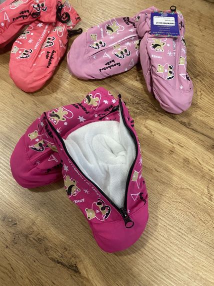 Дитячі рукавички болоньєві на замочку 1-3 роки | Зображення 1