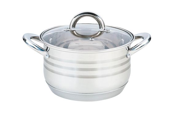 Кастрюля нержавеющая Maestro - 260 мм x 8,2 л (MR-3513-26)