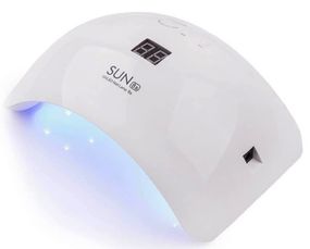 UV/LED лампа Sun 8S 48 Вт с сенсором для маникюра и педикюра для сушки гель лака ногтей