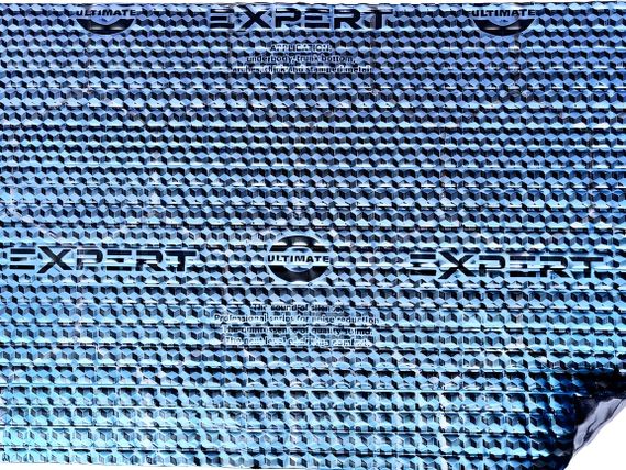 Виброизоляционный лист ULTIMATE EXPERT BLUE SILVER 3 мм (50x35 см) | Зображення 3