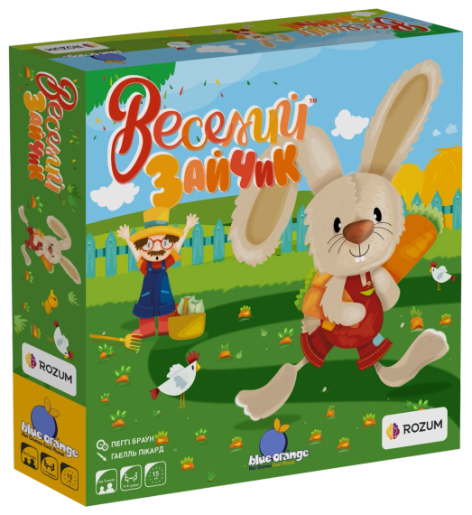 Настільна гра Веселий Зайчик (Happy Bunny)