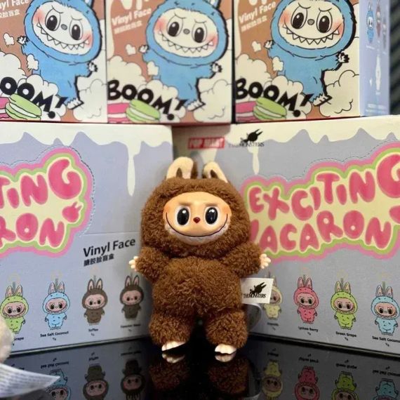 Мягкая фигурка игрушка-сюрприз Labubu Лабубу – брелок 16 см брелок на сумку | Зображення 4